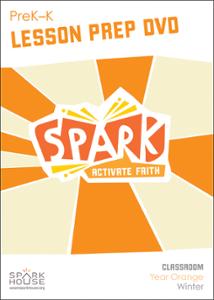 Spark Classroom / Year Orange / Winter / PreK-K / Lesson Prep Video DVD