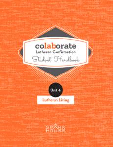 Colaborate: Lutheran Confirmation / Student Handbook / Lutheran Living