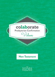 Colaborate: Presbyterian Confirmation / DVD / New Testament