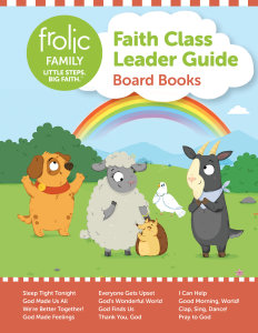 Frolic Family / Board Books / Birth- Age 3 / Leader Guide