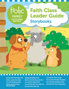 Frolic Family / Storybooks / Birth-Age 3 / Leader Guide