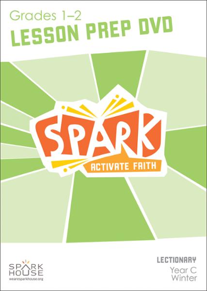 Spark Lectionary / Year C / Winter 2024-2025 / Grades 1-2 / Lesson Prep Video DVD