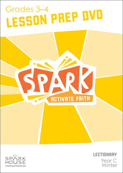 Spark Lectionary / Year C / Winter 2024-2025 / Grades 3-4 / Lesson Prep Video DVD