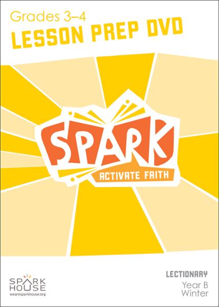 Spark Lectionary / Year B / Winter 2023-2024 / Grades 3-4 / Lesson Prep Video DVD