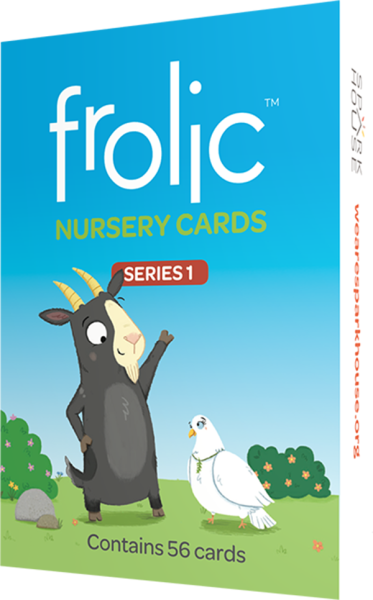 Frolic Nursery Cards Series 1: 56 Cards per deck
