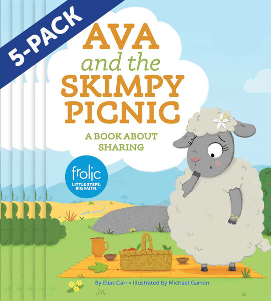 Ava and the Skimpy Picnic: A Book about Sharing, Paperback Edition 5-pack